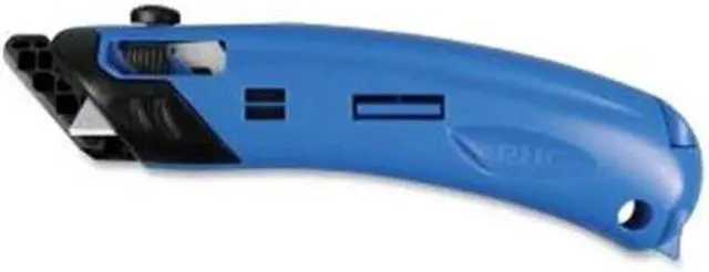 Main image of Pacific Handy Cutter Ambidextrous Safety Cutter Blue/Black EZ4