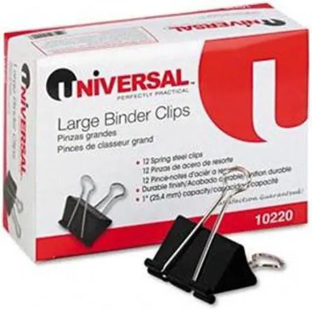 Alt view image 5 of 5 - United Stationers UNV10220 Binder Clip