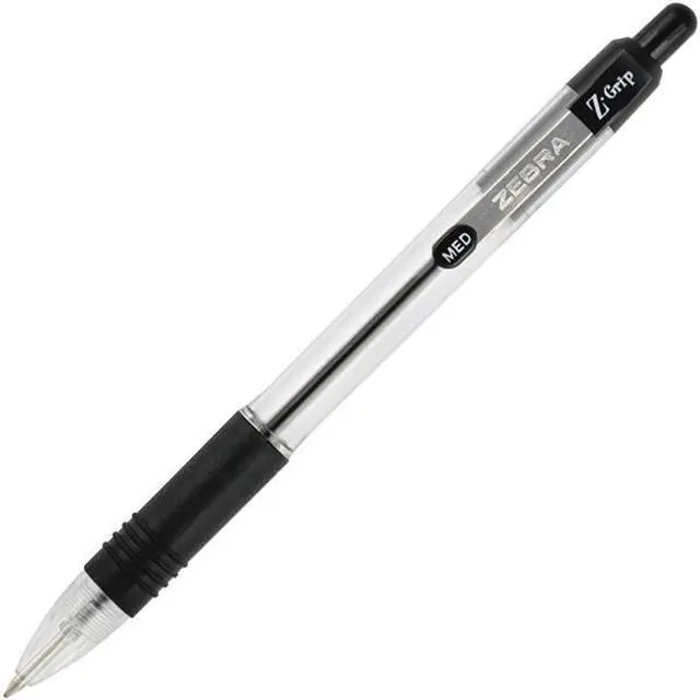 Alt view image 2 of 13 - ZEBRA PEN CORP. Z-Grip Retractable Ballpoint Pen Assorted Ink Medium 48/Pack 22048