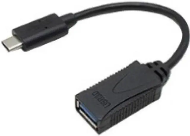 Main image of Addon 5-Pack Of Usb 3.1 (C) Male To Usb 3.0 (A) Male Black Adapters