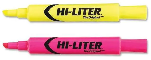 Alt view image 4 of 20 - Desk Style Highlighter Chisel Assorted Colors 24/Pack