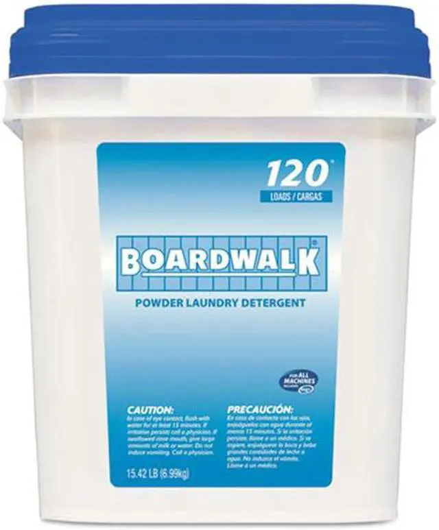 Alt view image 3 of 13 - Boardwalk Laundry Detergent Powder, Crisp Clean Scent, 18 Lb Pail 340LP