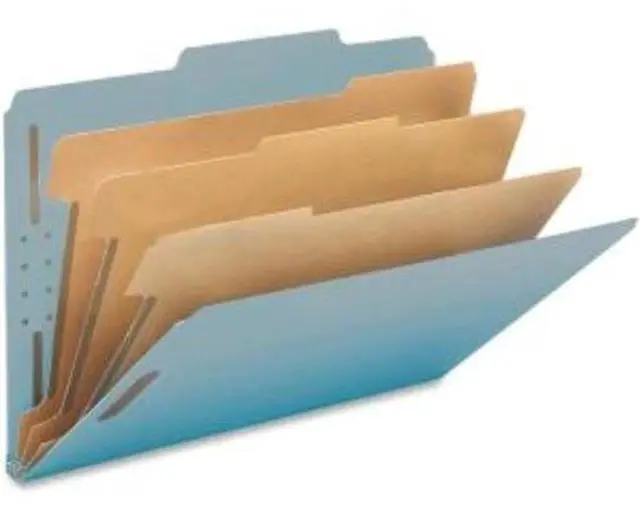 Alt view image 2 of 11 - Smead Classification Folder 3 Div 20 Pt Stk 3" Exp 10/BX Legal BE 19090