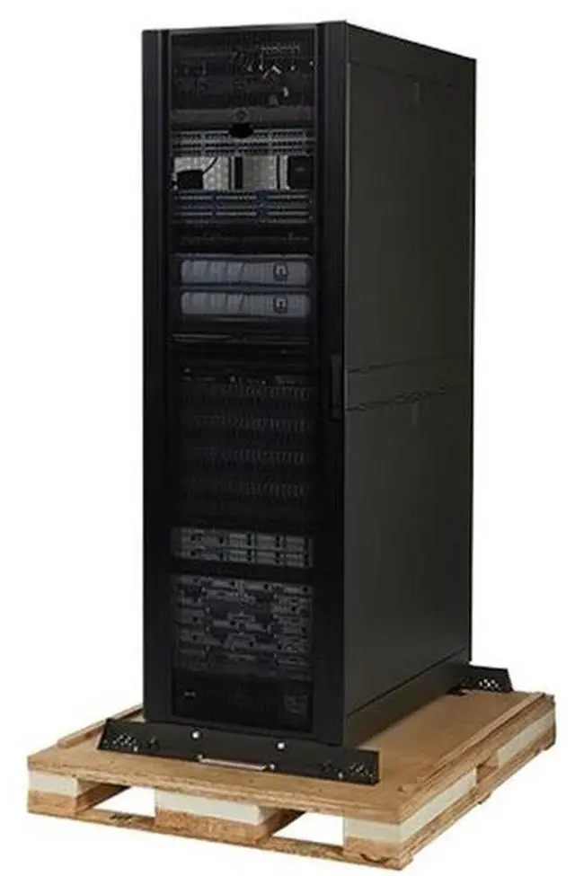 Alt view image 2 of 4 - APC NetShelter SX, Server Rack Enclosure, 42U, Shock Packaging, 2000 lbs, Black, 1991H x 600W x 1070D mm - For Server, Storage - 42U Rack Height x 19" Rack Width x 36.02" Rack Depth - Black-2254.73lb