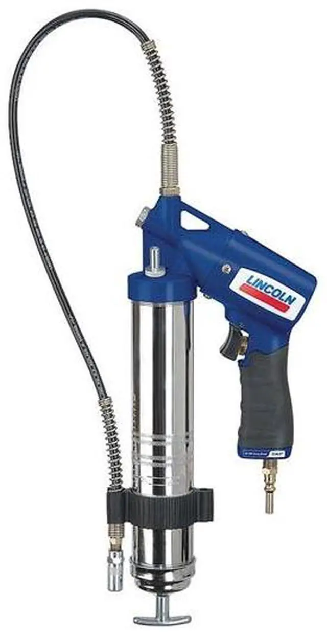 Alt view image 5 of 7 - Lincoln Lubrication 1162 Air Grease Gun Variable Speed Trigger, with 30" Hose And Coupler