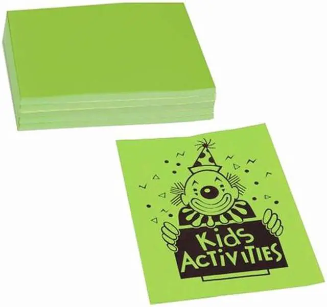 Main image of Pacon 104317 Neon Bond Paper Letter - 8.50" x 11" - 100 / Pack - Green