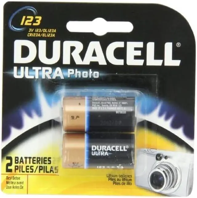 Alt view image 11 of 20 - Duracell Specialty High-Power Lithium Battery, 123, 3 V DL123ABPK