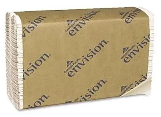 Alt view image 7 of 19 - Georgia Pacific 25190 Envision Paper Towel  10-1/4w x 13-1/4h  WE  2400 Sheets/Case