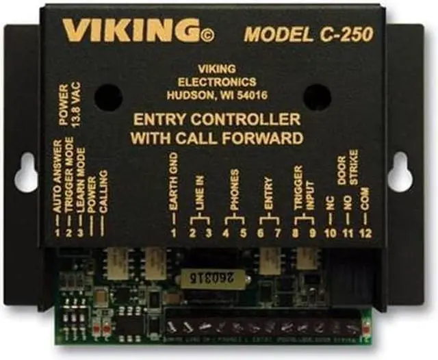 Alt view image 3 of 5 - C-250 Entry Phone Controller and Call Router