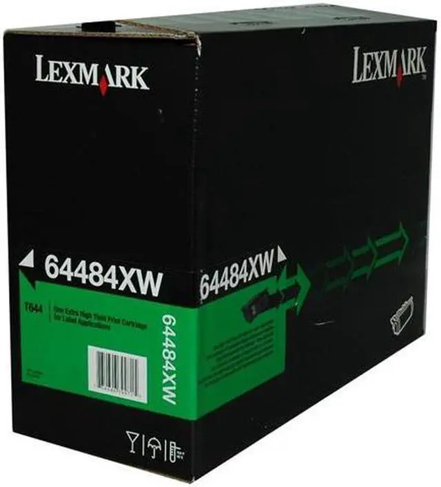 Alt view image 2 of 8 - Lexmark 64484XW Extra High Yield Toner Cartridge - Black