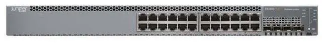 Alt view image 2 of 5 - Juniper Networks - EX2300-24P - Juniper EX2300-24P Layer 3 Switch - 24 Ports - Manageable - 3 Layer Supported - Modular