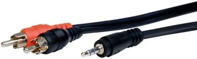 Alt view image 2 of 7 - Comprehensive MPS-2PP-25ST Comprehensive Standard Splitter Audio Cable - for Audio Device - Splitter Cable - 25 ft - 1 x Mini-phone Male Stereo Audio - 2 x RCA Male Stereo Audio
