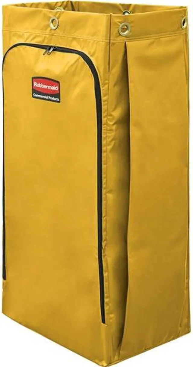 Alt view image 3 of 10 - Rubbermaid Yellow Vinyl Replacement Bag, 1 EA Yellow  Vinyl  1966881