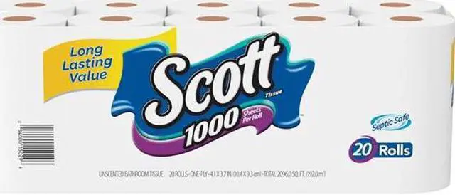 Alt view image 2 of 6 - Kimberly Clark Consumer 20032CT Standard Roll Bathroom Tissue, 1-Ply