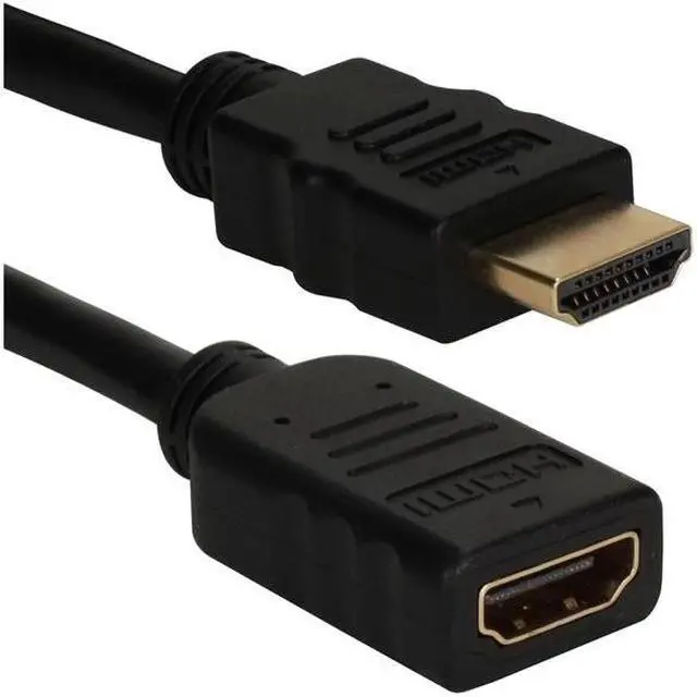 Alt view image 2 of 5 - QVS 1-Meter High Speed HDMI UltraHD 4K Extension Cable