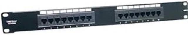 Alt view image 3 of 18 - TRENDnet TC-P16C6 16-Port Cat.6 Patch Panel