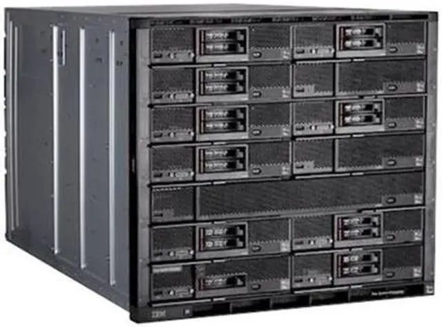 Alt view image 3 of 3 - Lenovo 8721ALU Flex System Enterprise Chassis 8721 - Rack-Mountable - 10U - Usb