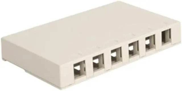 Main image of ICC SURFACE6WH IC107SB6WH - 6Pt Surface Box - White