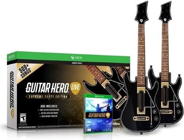 Alt view image 5 of 12 - Guitar Hero Supreme Party Edition Bundle (2 Guitars) - Xbox One