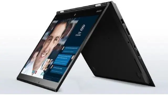 Alt view image 3 of 3 - Lenovo ThinkPad X1 Yoga 20FQ003VUS 14" (In-plane Switching (IPS) Technology) 2 in 1 Ultrabook - Intel Core i7 (6th Gen) i7-6600U Dual-core (2 Core) 2.60 GHz - Business Black