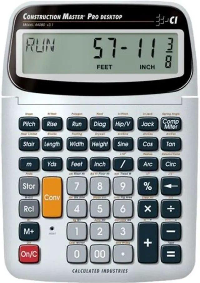 Alt view image 3 of 19 - Calculated Industries Construction Master 44080 11-digit Construction
