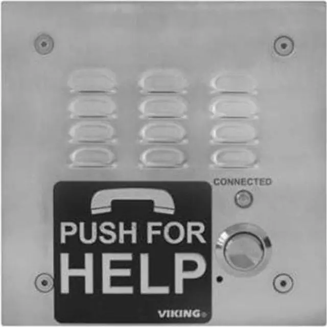 Alt view image 6 of 8 - Viking Electronics - E-1600-30A-EWP - ADA Compliant Stainless Steel Emergency Phone with Dialer and Voice Announcer