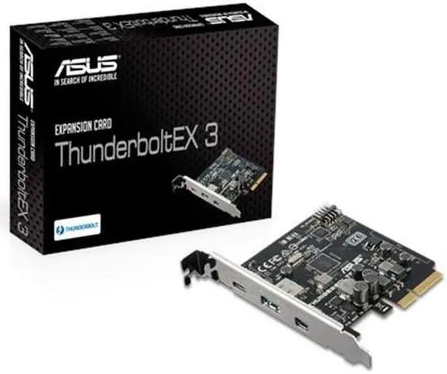 Main image of ASUS Accessory THUNDERBOLTEX 3 C SI 1xPort Thunderbolt 3 USB3.1 PCIE4 Card