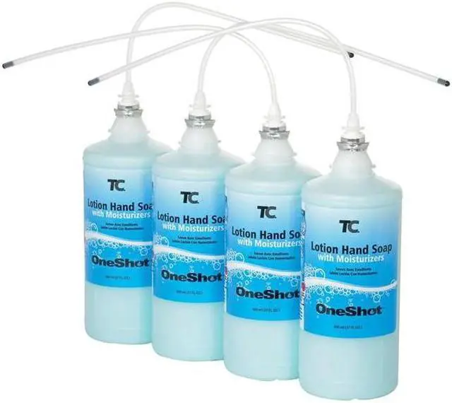 Alt view image 3 of 6 - Rubbermaid Enriched Lotion Hand Soap Refill - Light Passion Flower Scent - 27.1 fl oz (800 mL) - Biodegradable, Hypoallergenic, Moisturizing, Antimicrobial, Dye-free - White - 1 Each