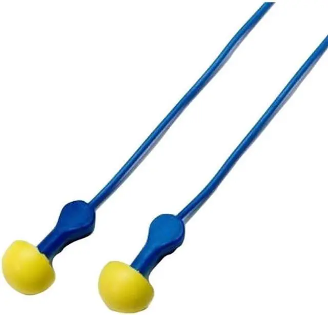 Alt view image 2 of 4 - 3M EAR Express Pod Plugs Corded 4/BX Yellow 3111115