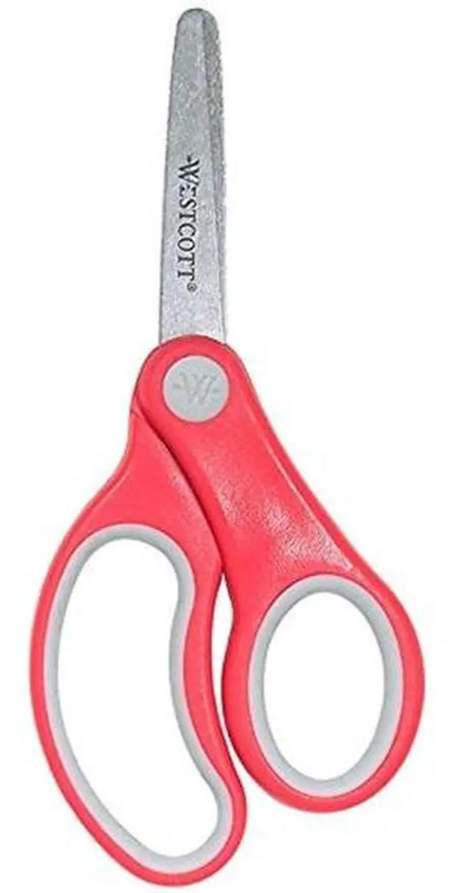 Alt view image 2 of 6 - Acme Kids Scissors Soft Handle Blunt 5" STST Blades/Assorted 14726