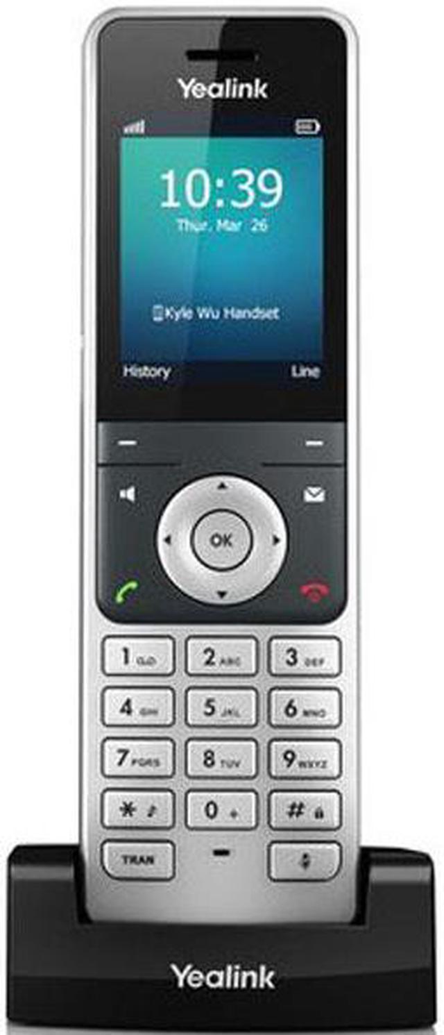 Yealink YEA-W56H HD DECT Expansion Handset for Cordless VoIP Phone and  Device 