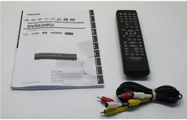 Alt view image 4 of 5 - Toshiba DVR620 DVD Recorder/VCR Combo with 1080p Upconversion