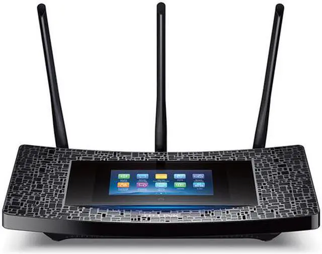 Alt view image 18 of 20 - TP-LINK Touch P5 Wireless AC1900 Touch Screen Gigabit Router