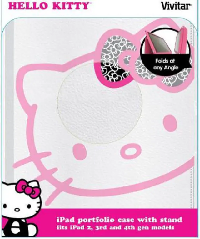 Alt view image 2 of 2 - Hello Kitty iPad Portfolio Case with Stand
