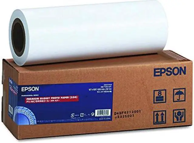 Alt view image 5 of 7 - Epson - S041742 - Epson Premium Inkjet Photo Paper - 96% Opacity - 16 x 100 ft - 69 lb Basis Weight - High Gloss - 1 /