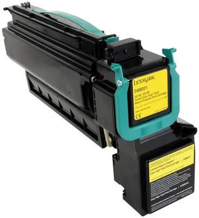 Main image of LEXMARK XS795, XS798 YELLOW EXTRA HIGH YIELD RETURN PROGRAM PRINT CARTRIDGE