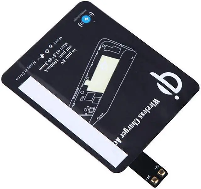 Alt view image 7 of 7 - Qi Wireless Charging Receiver for Samsung Galaxy S4 i9500 i9505