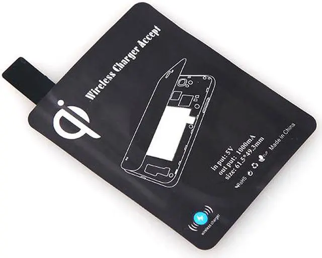 Alt view image 5 of 7 - Qi Wireless Charging Receiver for Samsung Galaxy S4 i9500 i9505