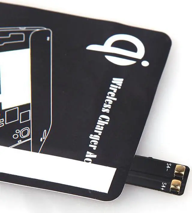 Alt view image 3 of 7 - Qi Wireless Charging Receiver for Samsung Galaxy S4 i9500 i9505