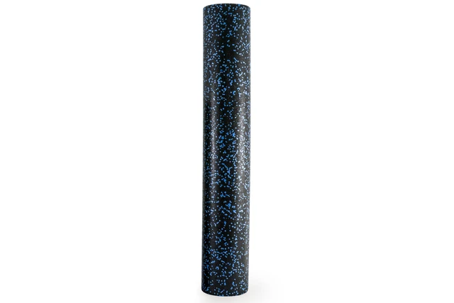 Alt view image 3 of 7 - ProSource High Density Speckled Black Foam Rollers, 36 for Myofascial Release, Pilates, Trigger Point Massage and Muscle Therapy, Black/Blue