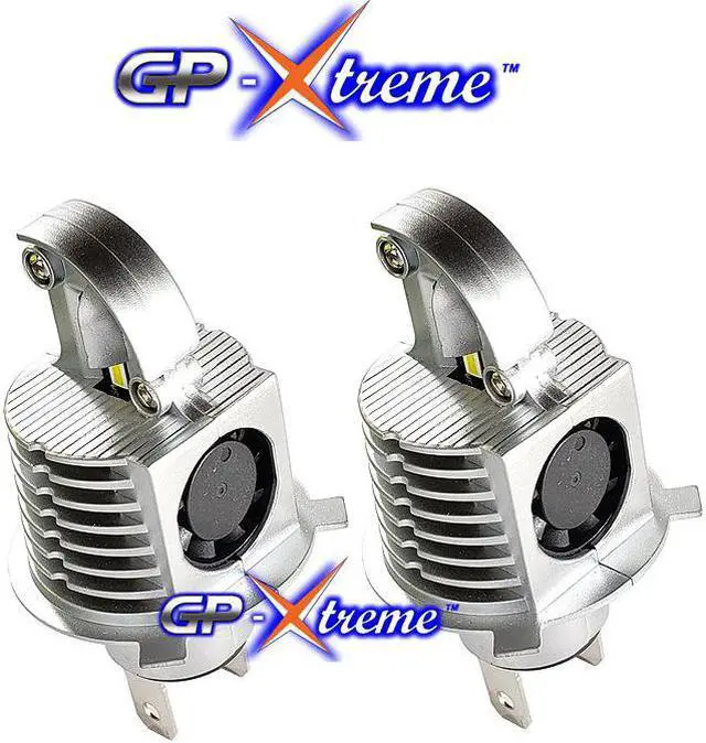 Alt view image 4 of 7 - GP-Xtreme Seal Beam Headlight 7" H6014 Led H4 8000 Lumen 4 LED 30W Chip GP-H4-HL-LED+137