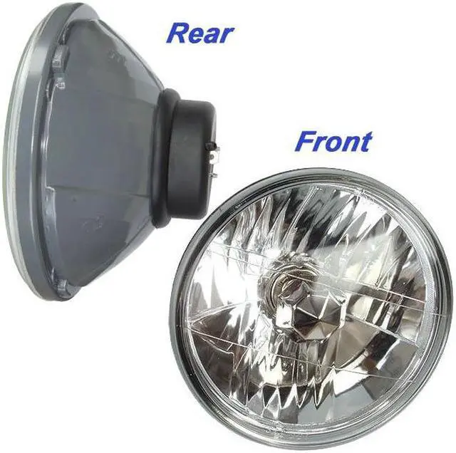 Alt view image 2 of 7 - GP-Xtreme Seal Beam Headlight 7" H6014 Led H4 8000 Lumen 4 LED 30W Chip GP-H4-HL-LED+137