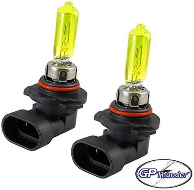 Alt view image 2 of 5 - GP THUNDER 3500K 9005 HB3 65W Golden Yellow Light Bulbs Fog Light High Beam Compatible Honda Lexus Toyota SGP35K-05