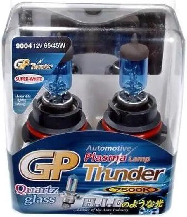Main image of GP Thunder 9004 HB1 7500K Super White Xenon Head Light /low beam bulbs SGP75K-04
