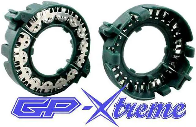 Alt view image 2 of 3 - GP Xtreme Xenon HID Light Bulb D1S D2S D3S Holder Base Rings Metal Lock retainers Clips adapters for BMW Projectors Headlamps