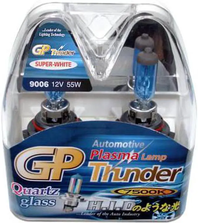 Main image of GP Thunder™ 9006 HB4 7500K Super White Head /Lo beam /Fog Light bulbs SGP75K-06(made in Korea)