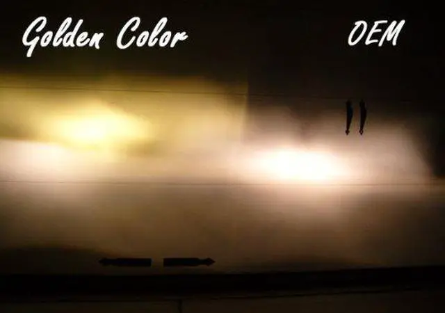 Alt view image 4 of 7 - Authentic GP Thunder H7 55W 3500k JDM Golden Yellow for Headlight/Foglights/Daytime Running lights SGP35K-H7 (made in Korea) Pair