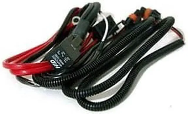 Alt view image 2 of 2 - GP THUNDER HID Conversion Kit Universal Single Beam Relay Wiring Harness Relay Harness Wire Control 12V 35W/55W Light Lamp Controller - H1 H3 H8 H9 H10 H11 9005 9006 5202 880 881 9140 9145