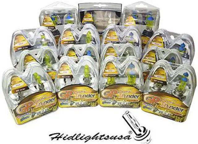 Alt view image 4 of 6 - Authentic GP Thunder™ H9 35W 3500k JDM Golden Yellow for Headlight/Foglights/Daytime Running lights SGP35K-H9 (made in Korea) Pair