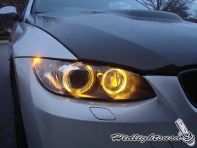 Alt view image 4 of 6 - Authentic GP Thunder™ 3500K 9006 HB4 55W JDM True Golden Yellow Light Bulbs for Fog Light -High Beam - Low Beam BMW AUDI HONDA LEXUS SGP35K-06